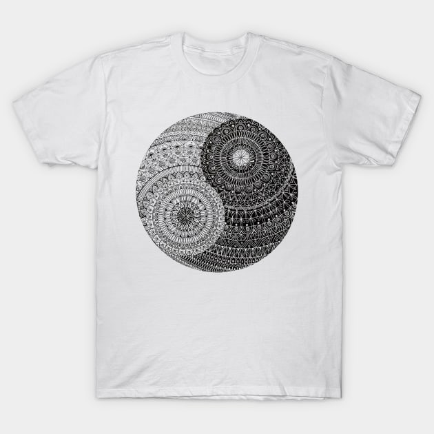 Yin-Yang T-Shirt by Meher-Shiblee